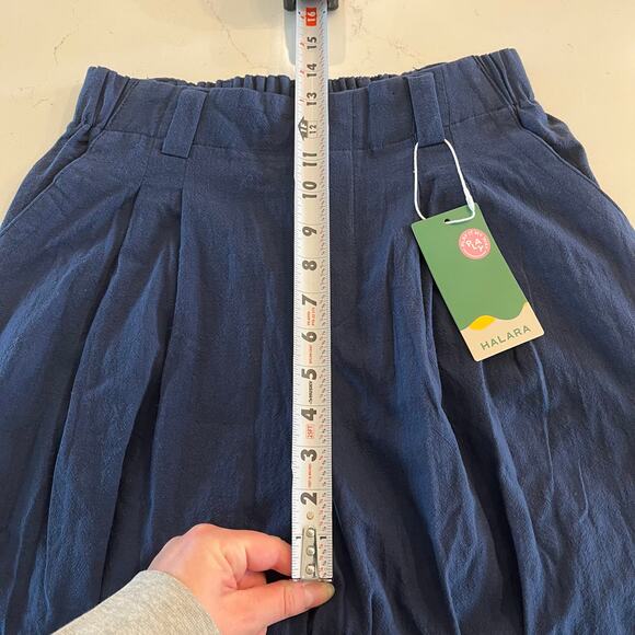 NWT Halara High Waisted Wide Leg Pants Blue Size Small - Picture 8 of 10